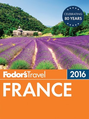 cover image of Fodor's France 2016